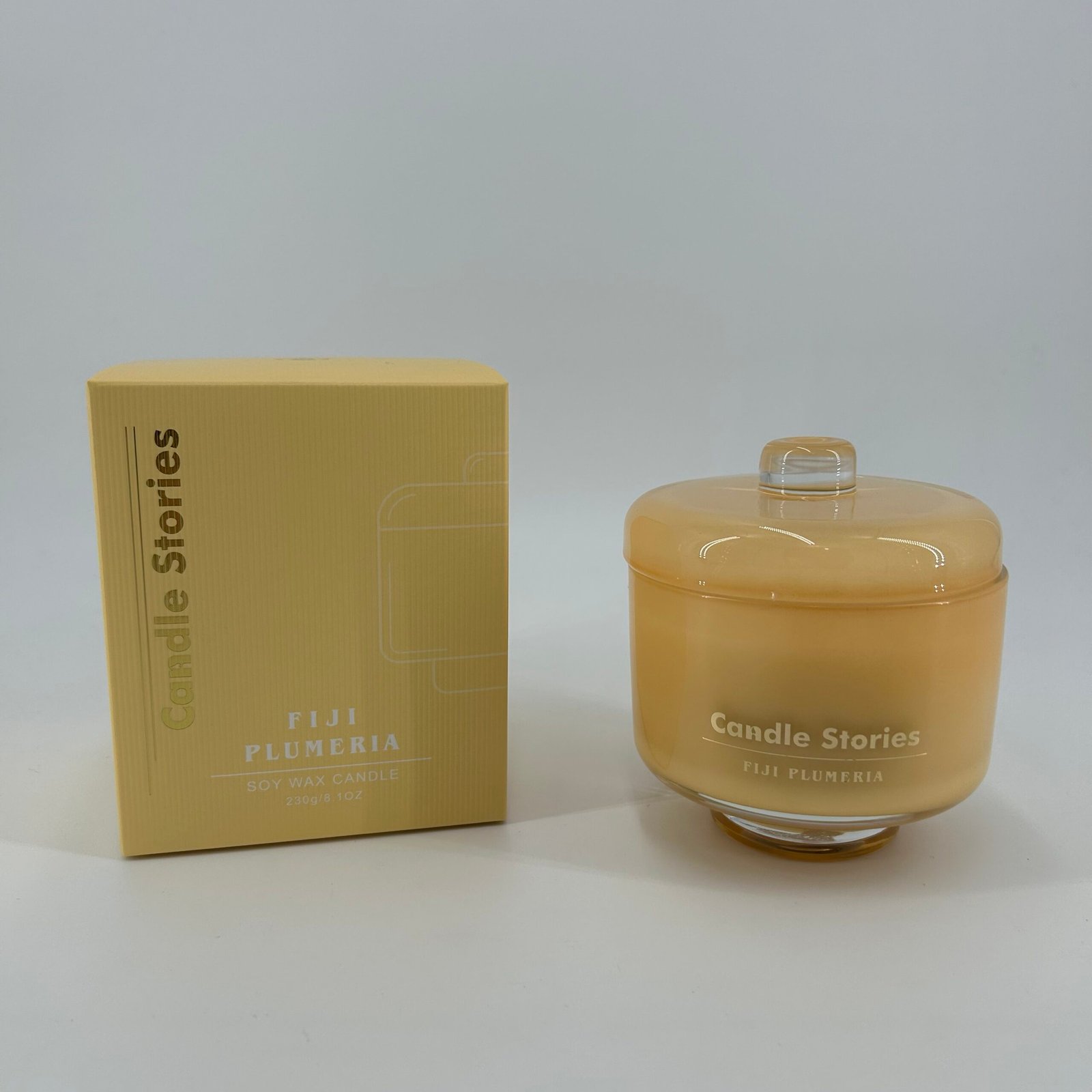 Soy Candle Jar 230g -  Fiji Plumeria