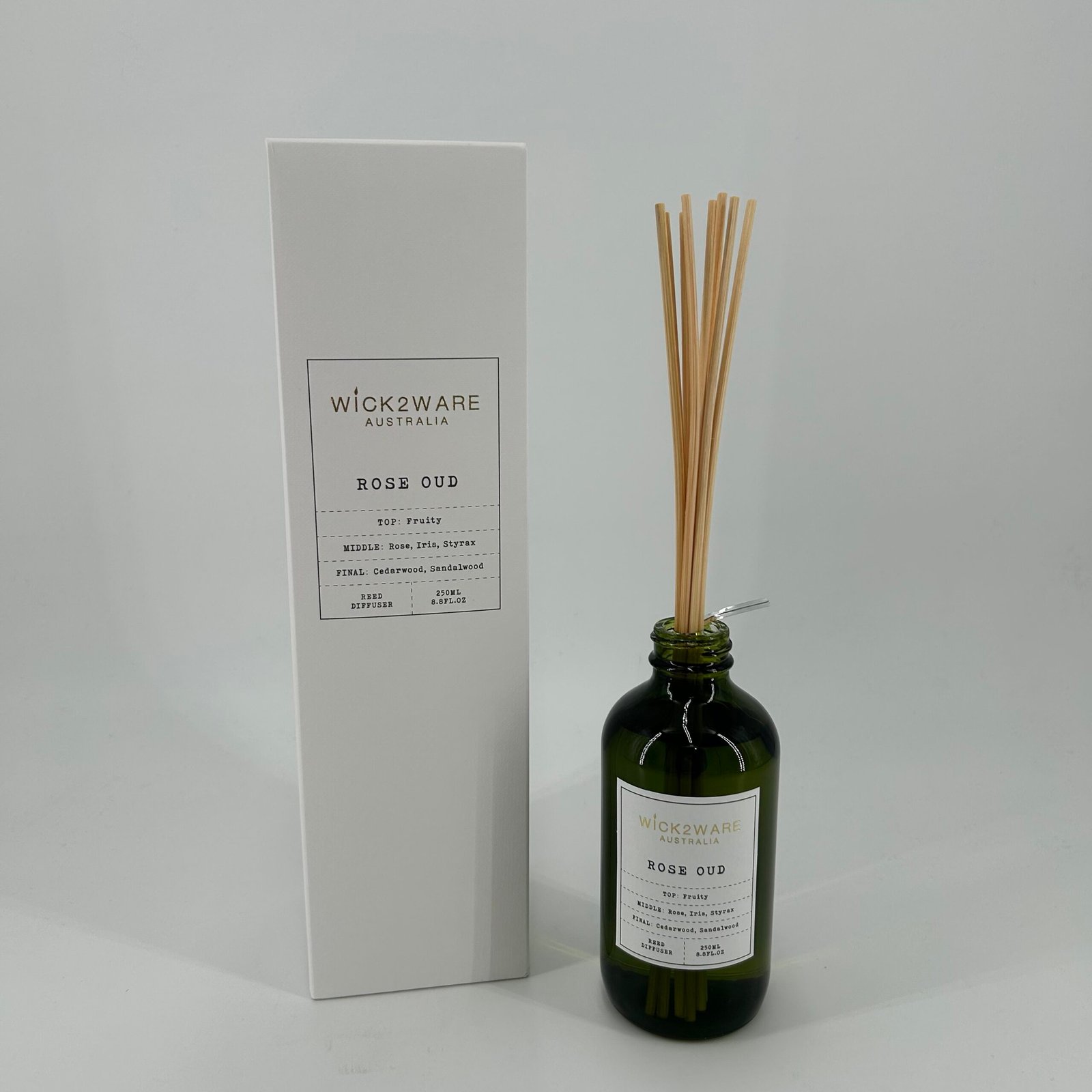 Green Diffuser 250ml - Rose Oud