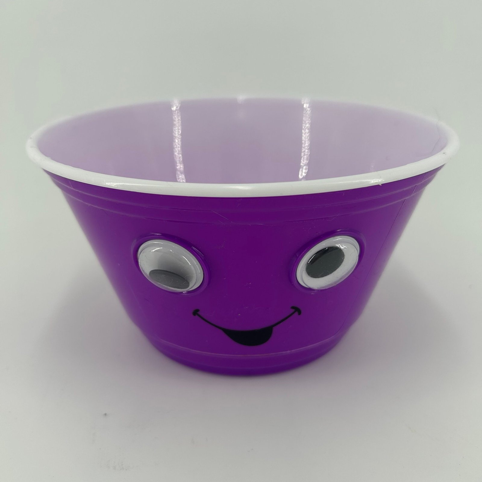 Halloween Googly Eyes Bowl 16.5x10x9cm Purple                                  