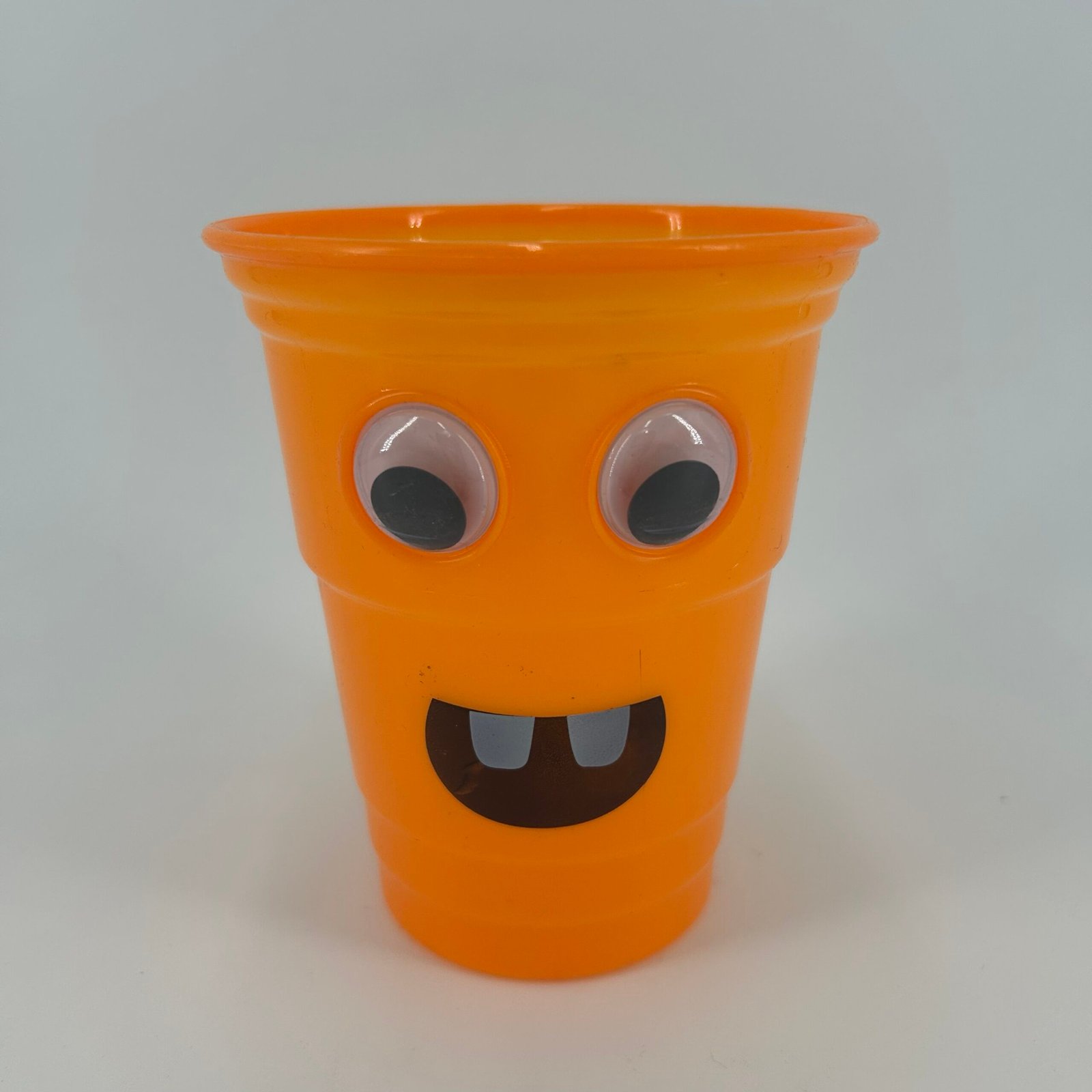 Halloween Googly Eyes Tumbler 12.7cm Orange                                          