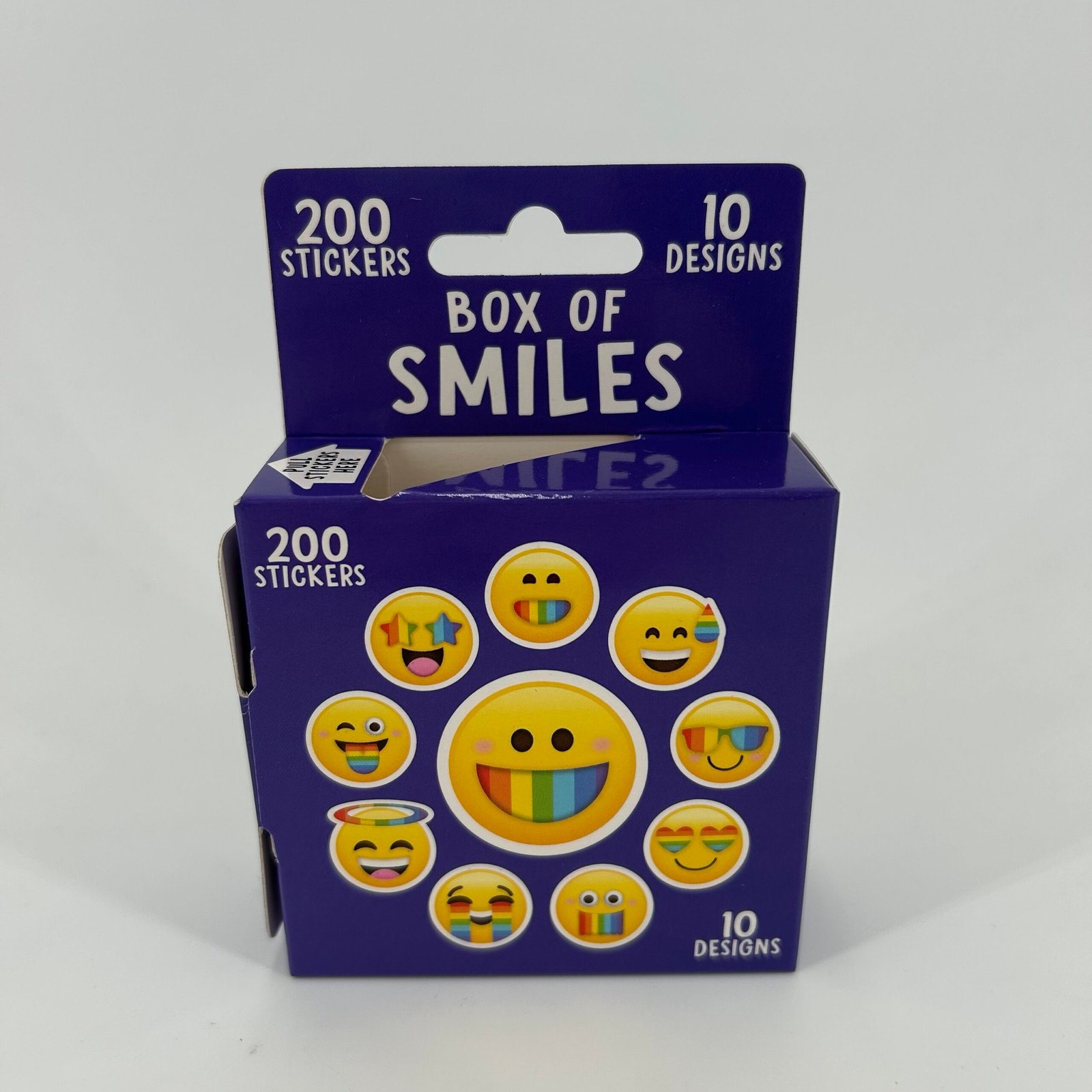 Sticker Roll 200pk Box of Emojis