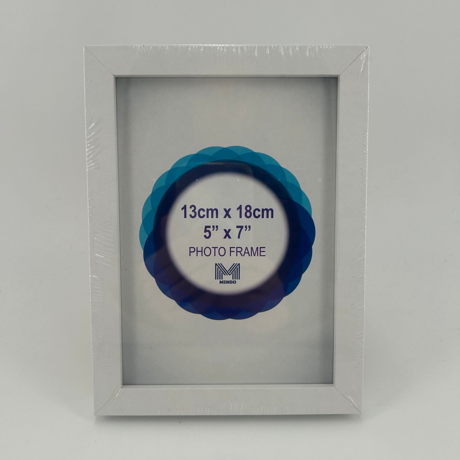 Super 5x7 Inch White Photo Frame