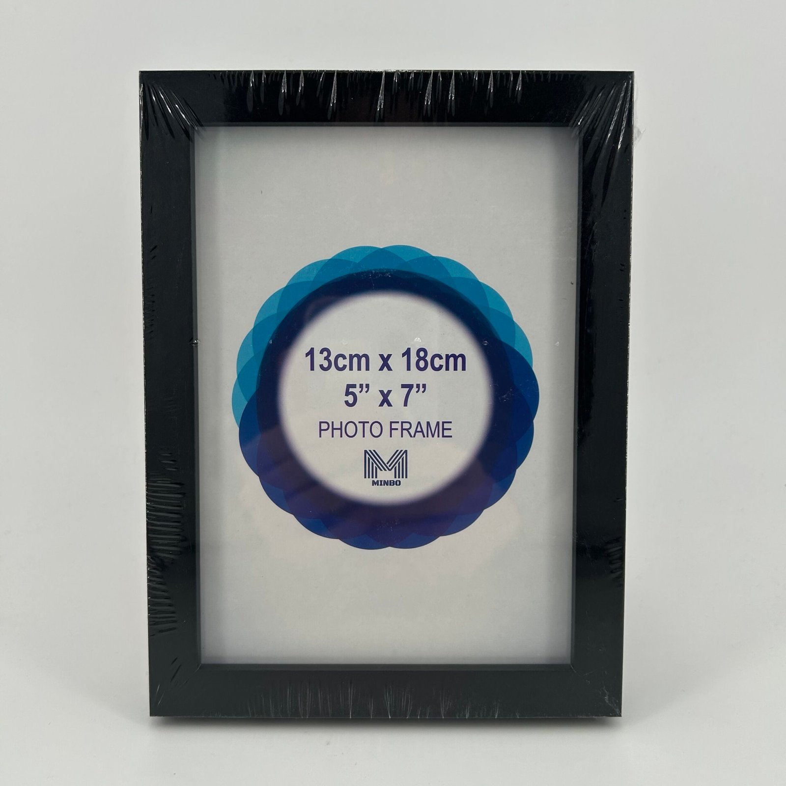 Super 5x7 Inch Black Photo Frame