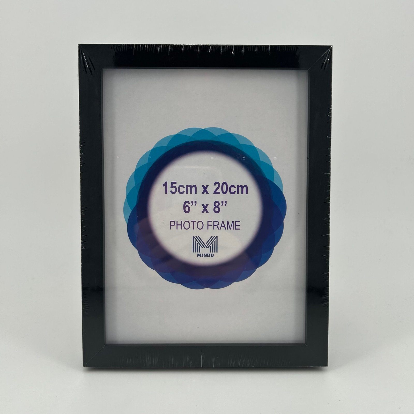 Super 6x8 Inch Black Photo Frame