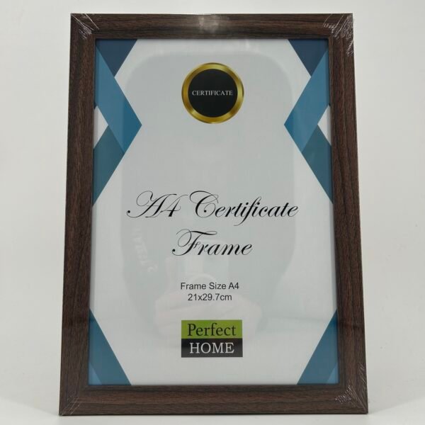 Award A4 Certificate Frame - Dark Oak