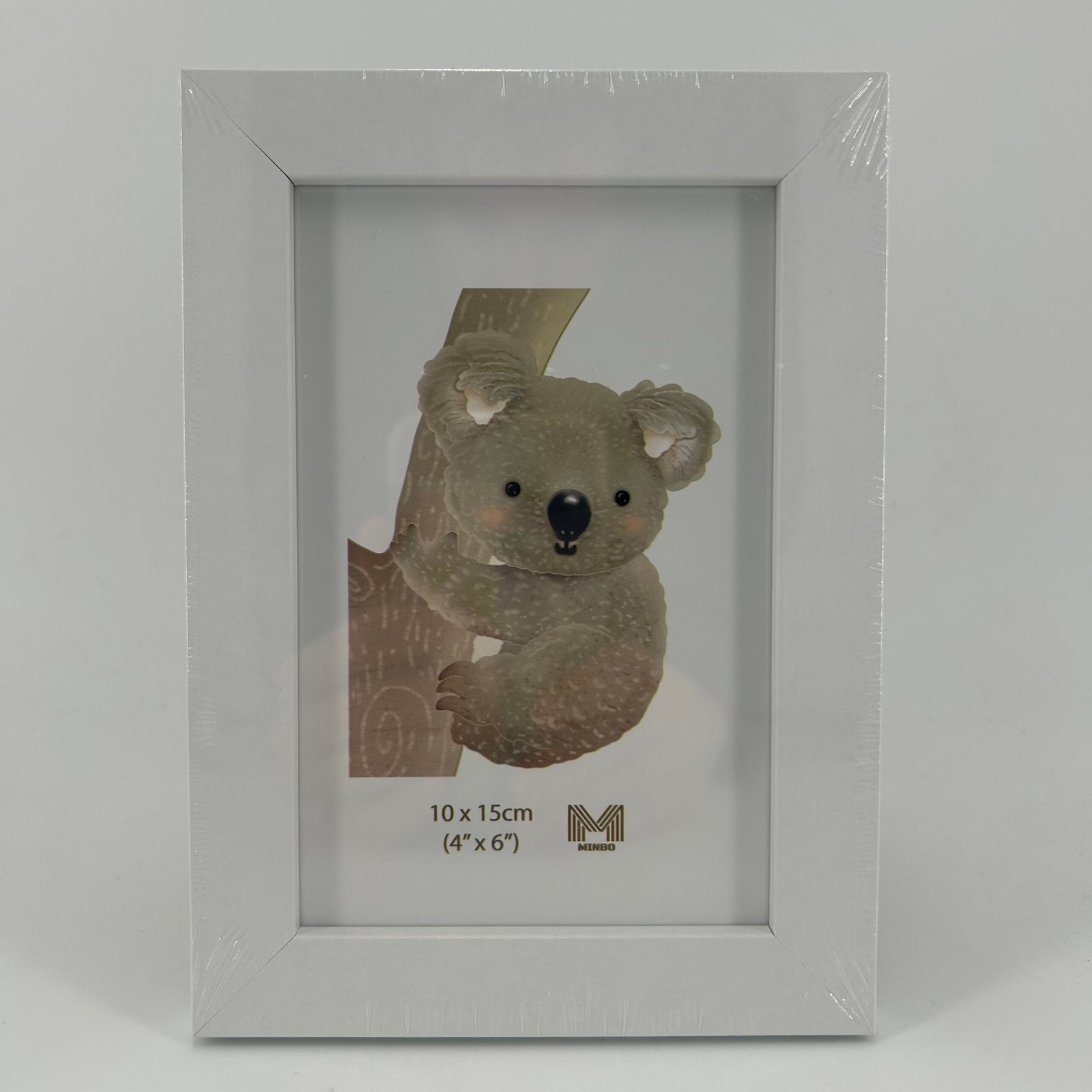 4x6 Inch White Photo Frame