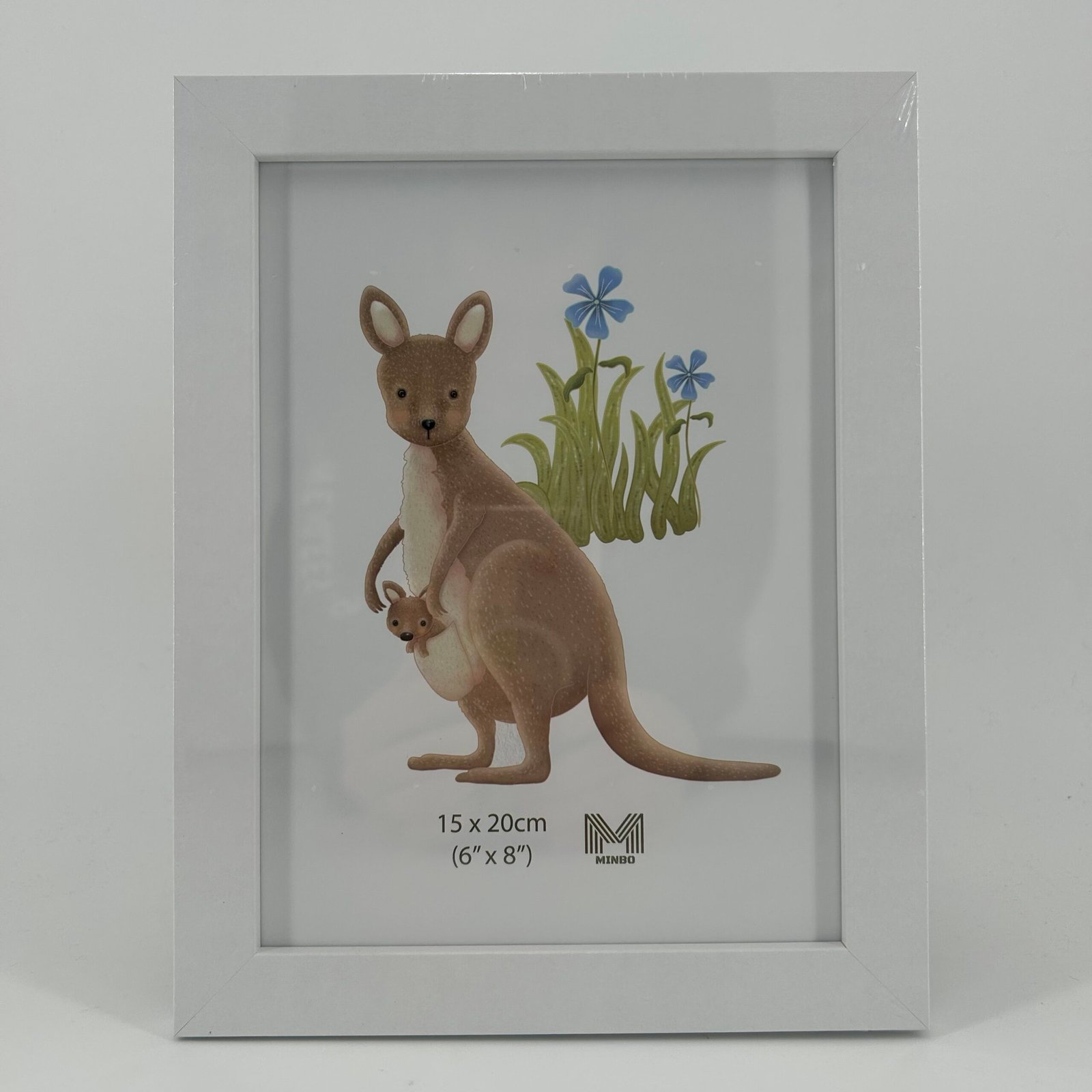 6x8 Inch White Photo Frame