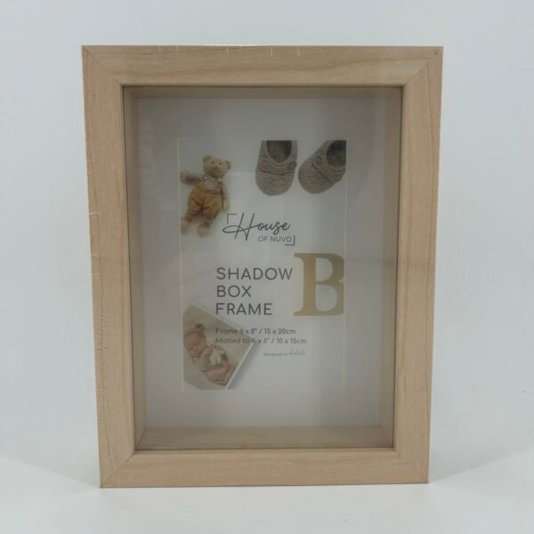 ShadowBox 6x8 Inch Natural (4x6 Inch Matted)
