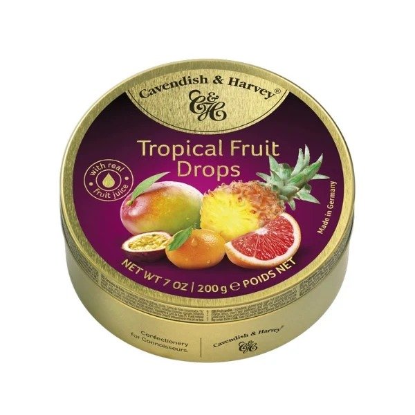 Cavendish & Harvey Tropical Fruit Drops 200g