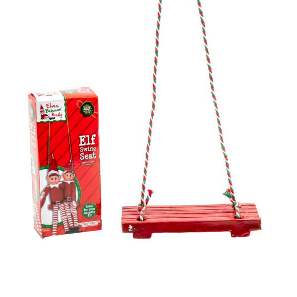 Christmas Elves Elf Swing 13x5cm w String