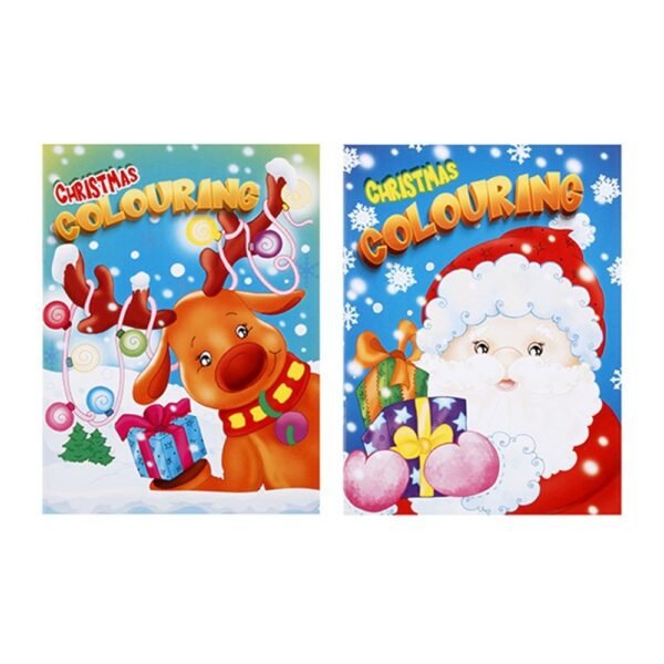 Book Colouring Christmas A4 32pg Reindeer