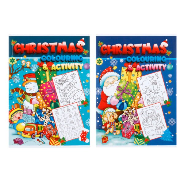 Book Colouring Activity Christmas A4 32pg