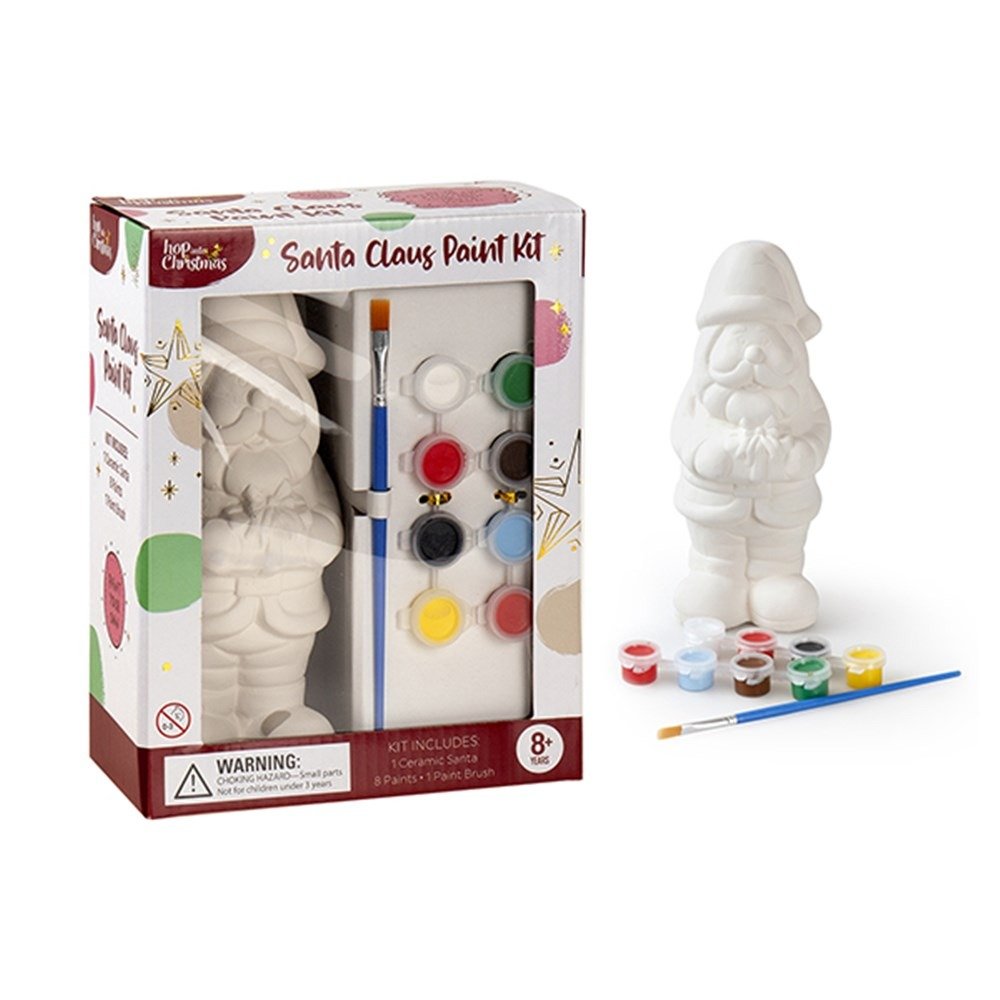 Terracotta Paint Your Own Christmas Santa Kit 17.5x9x22cm