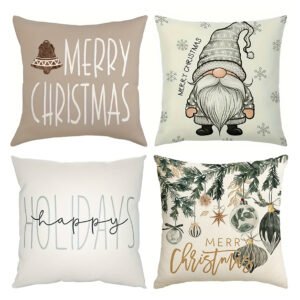 Christmas Cushion 45x45cm Happy Holidays