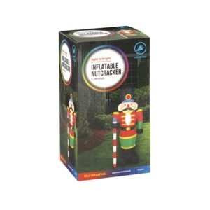 Inflatable Nutcracker 1.2m 4 Leds