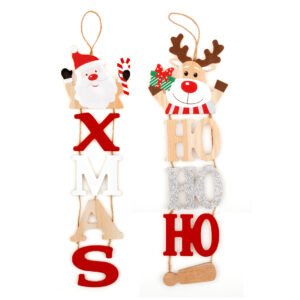 Sign Christmas Hanging Pendant 45cm Reindeer