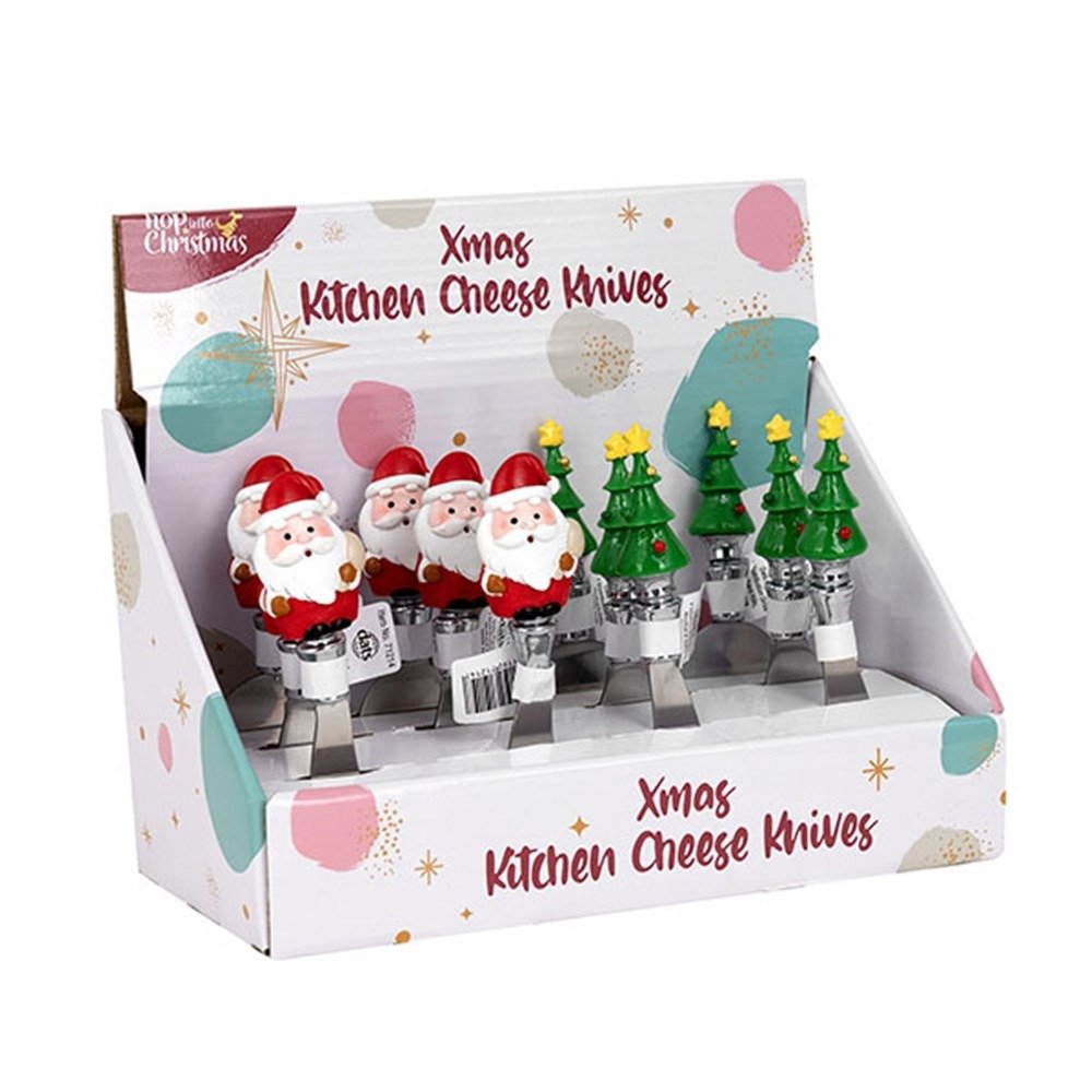 Christmas Kitchen Cheese Knives Christmas Tree