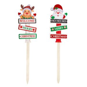 Decoration Garden Stake Christmas Reindeer