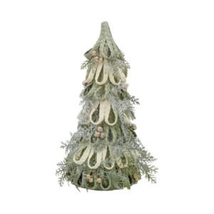 Evergreen Woodland Xmas Tree Deco 18X42Cmh