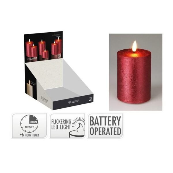 LED Candle 75X100Mm B/O