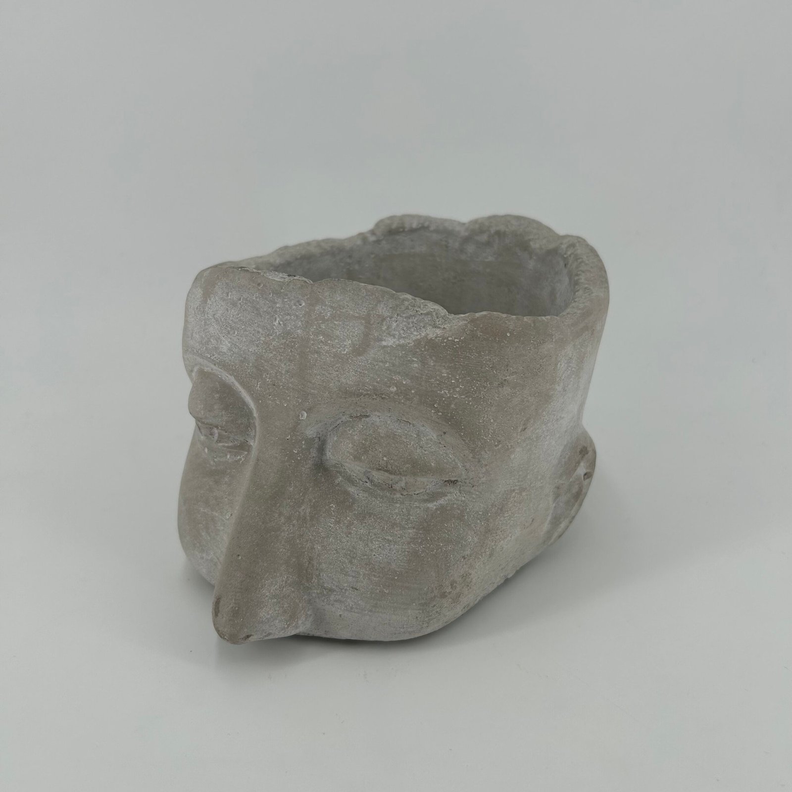 Cement Head Planter (18.5x14.5x12.5cm)