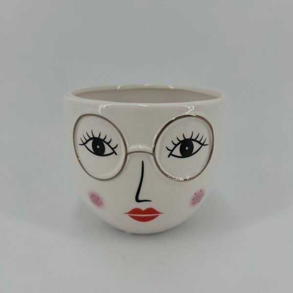 Face Glasses Pot (11.5x11.5x9.8cm)