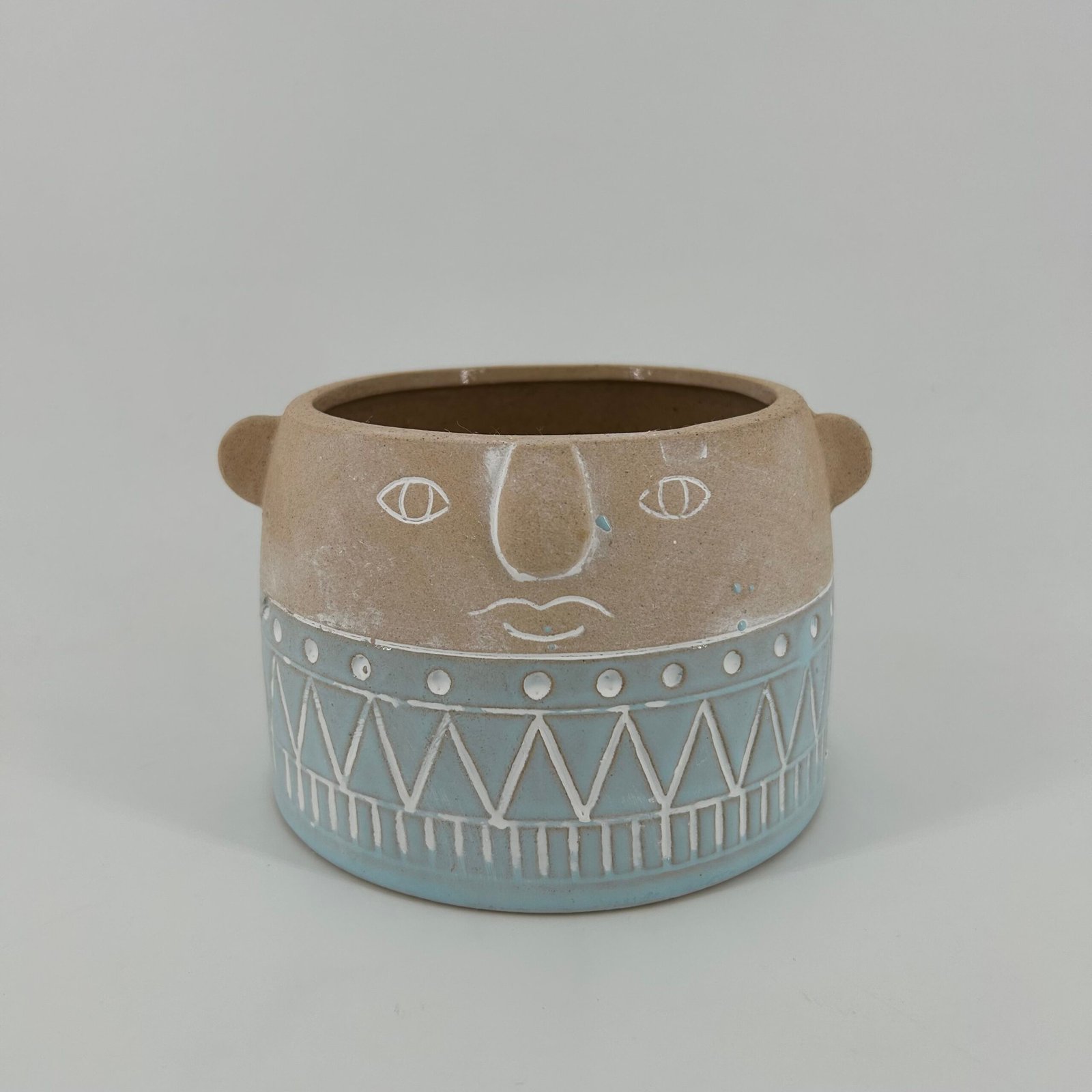 Planter Boy Head (15x14x9.5cm)