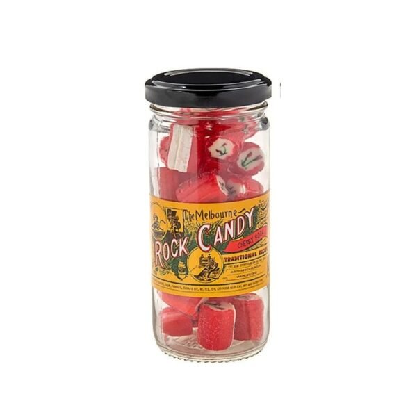 The Melbourne Rock Candy Co. Cherry Rock 170g