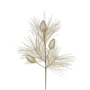 99Cm Champagne Fern Stem