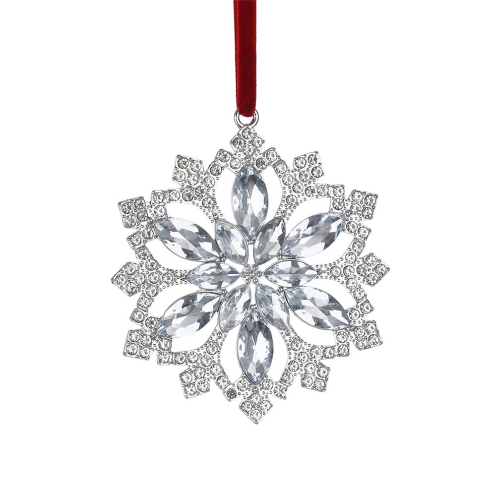 10Cm Crystal Star Tree Ornament