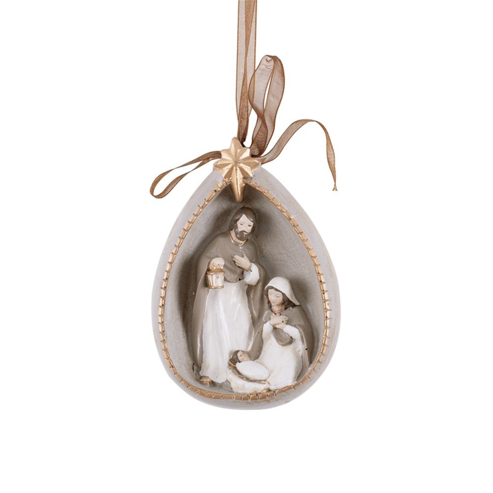 11Cm Polyresin Nativity Ornament