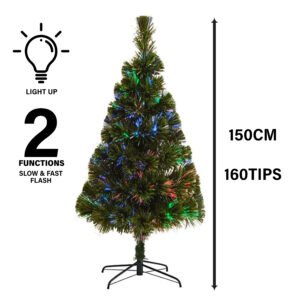 Christmas Tree 150cm 160 Tips with Lighting