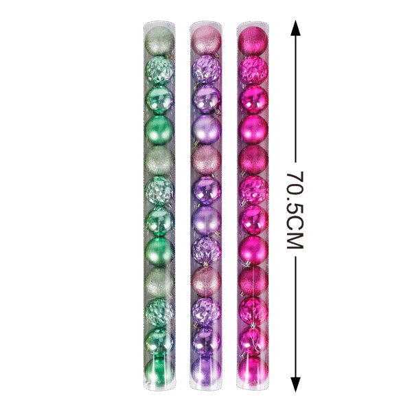 Mystic Bauble 6cm Pk12 Green