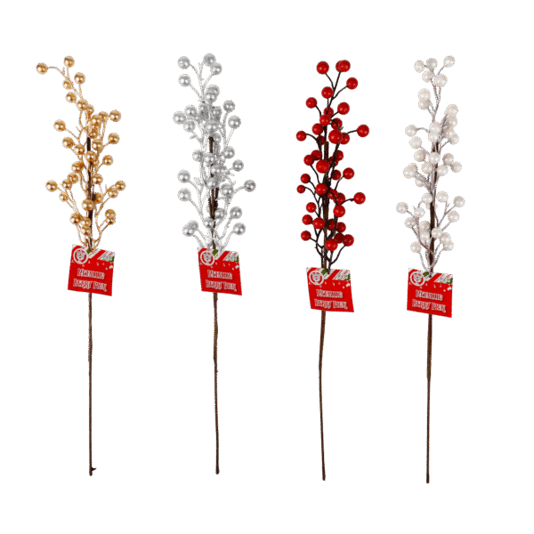 Picks Berry Metallic 50cm Gold