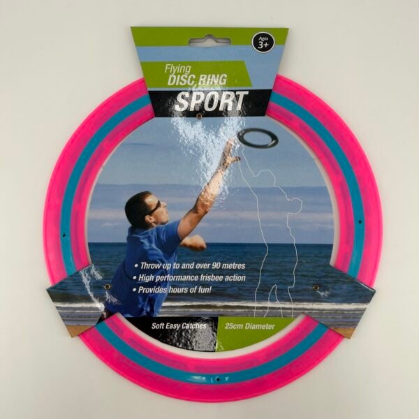 Reflective Frisbee 25cm Pink