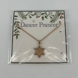 Christmas Jewellery Necklace Snowflake