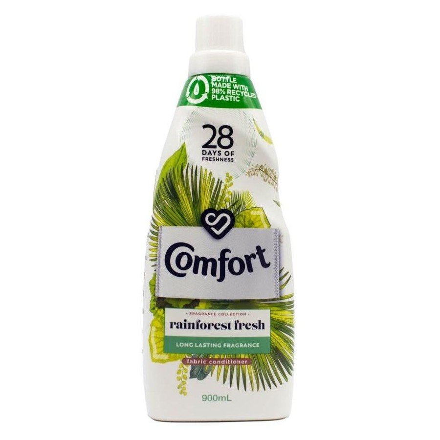 COMFORT 900mL FABRIC CONDITIONER RAINFOREST FRESH