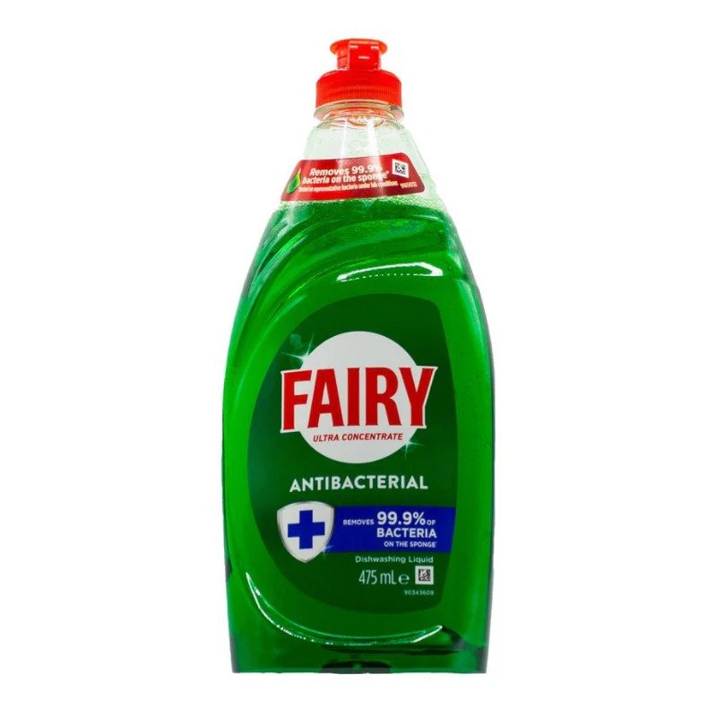 FAIRY 475ml DISHWASHING LIQUID ANTIBACTERIAL ULTRA CONCENTRATE