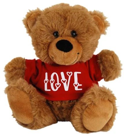 Jelly Bear "Love" Red Shirt 23Cm