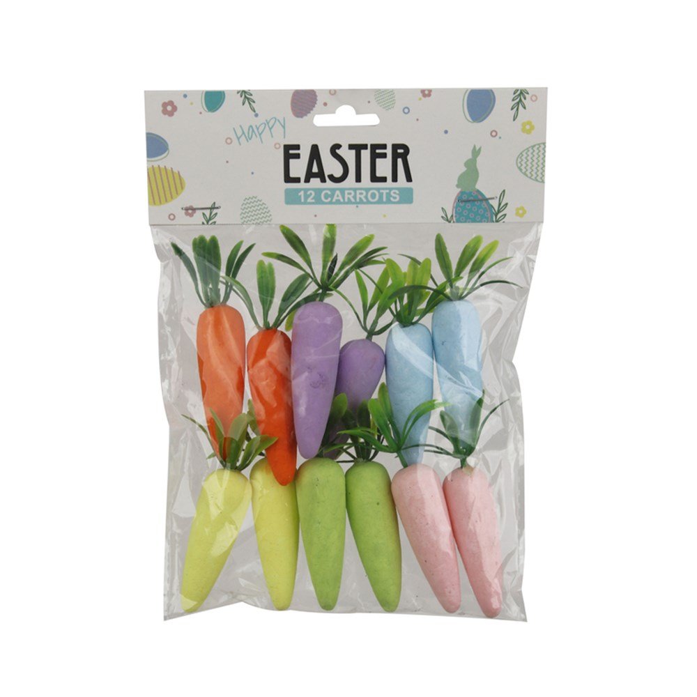 12pc 7cm Easter Carrots